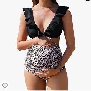Summer Mae Maternity High Waisted bikini